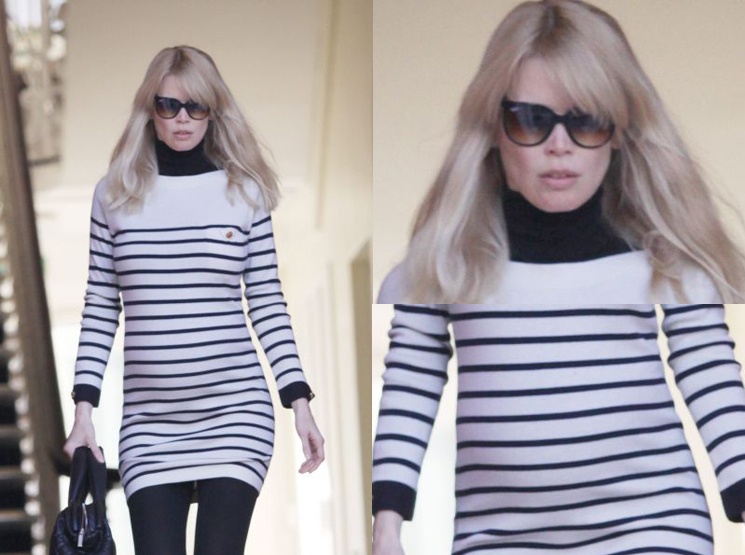 Claudia Schiffer pokazuje brzuszek! (ZDJĘCIA)